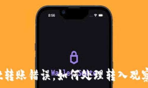   
tpWallet转账错误，如何处理转入观察的问题？